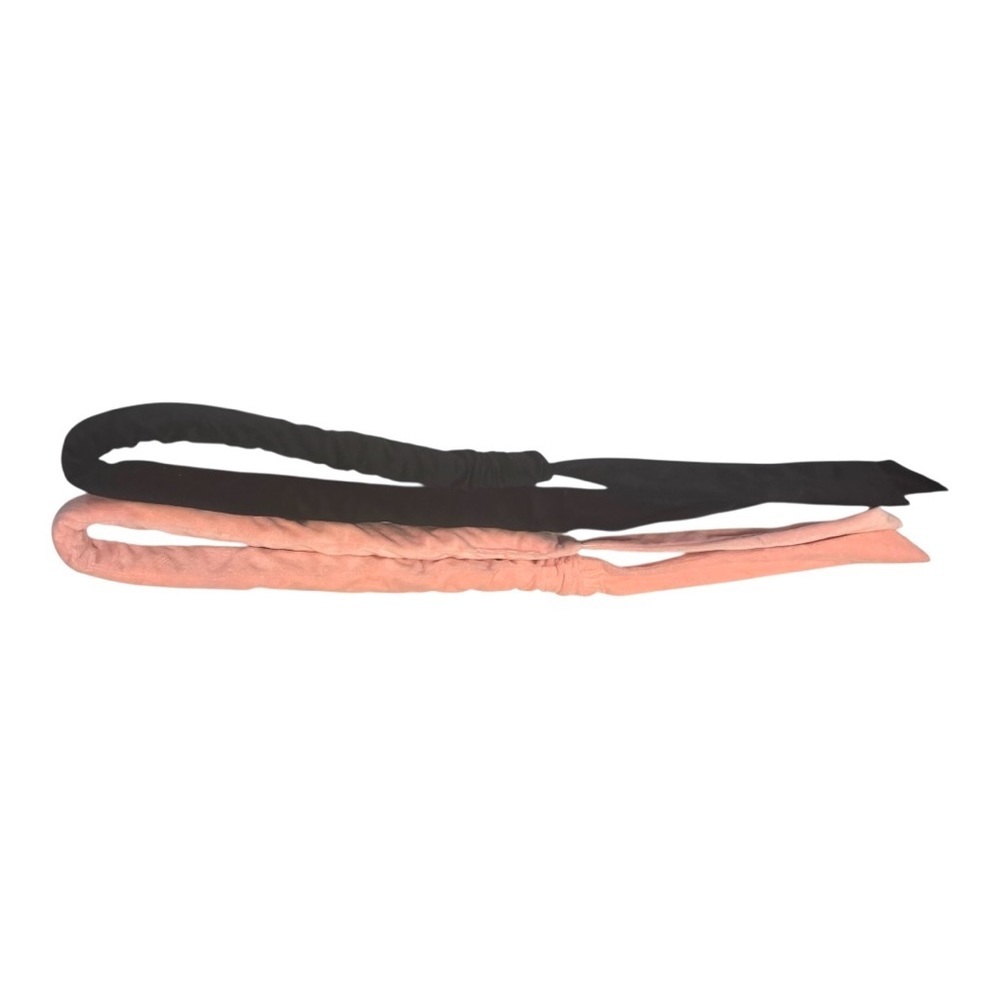 Heatless Curler Bundle 6 Jumbo Velvet Rollers, 6 satin flex rods, 2 hair wraps - Picture 9 of 15